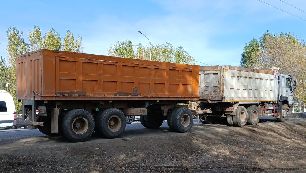 Хова с прицепом услуга перевозка доставка