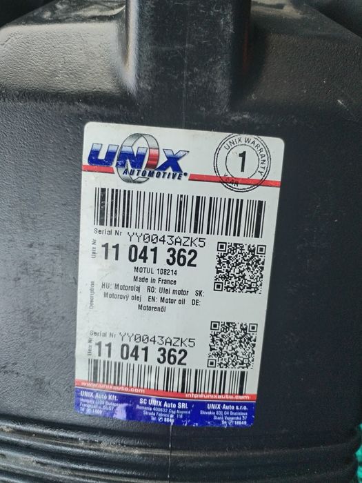 Ulei motul 8100 5w30 benzina