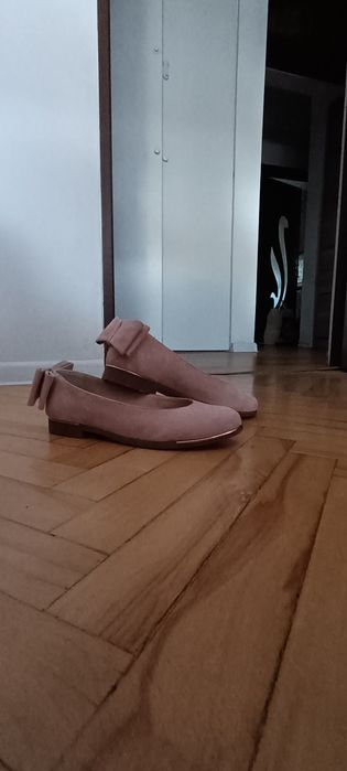 Balerini din piele Ella Shoes mărimea 38