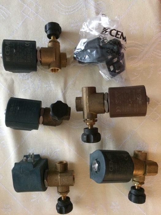 Vand electroventile, noi, pentru mese si prese de calcat industriale.