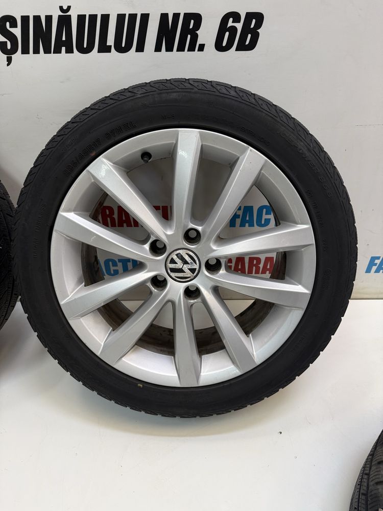 Jante aliaj aluminiu 5x112 R17 7.5J ET47 VW Passat B7 Golf 7 Touran A3