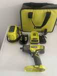 Kit ryobi pistol impact 1/2 + compresor aer
