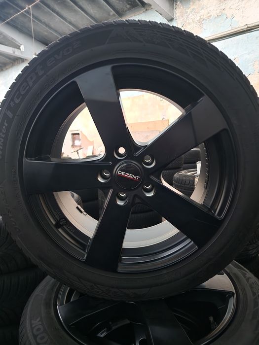 5х112 17 цола джанти Dezent сьс зимни гуми 215/55R17 VW/Audi/Seat/Skod
