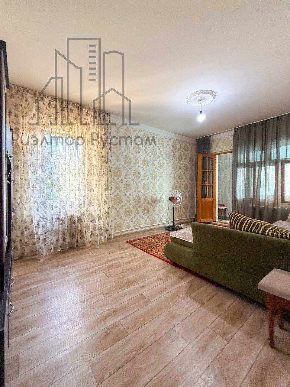 2 ком переделана в 3 ком  ком 60м2 Карасу-2 напротив Академии милиции