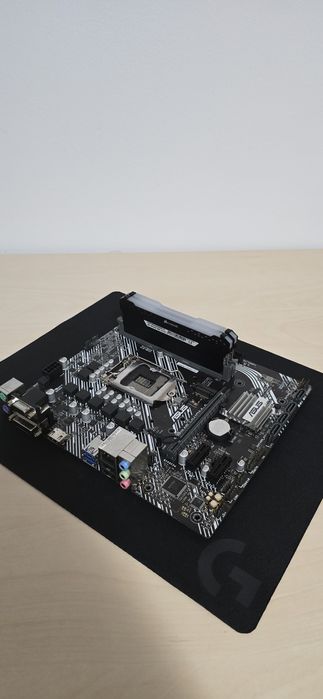 Kit Asus Prime H410m a + Corsair RGB 2×8gb DDR4 3200mhz