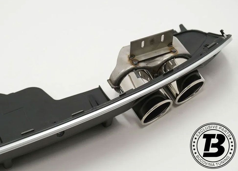 Difuzor Bara Spate cu Ornamente compatibil cu Audi Q5 8R RS Design