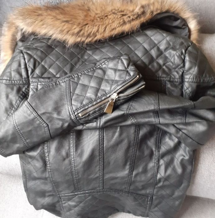 Geaca piele Zara