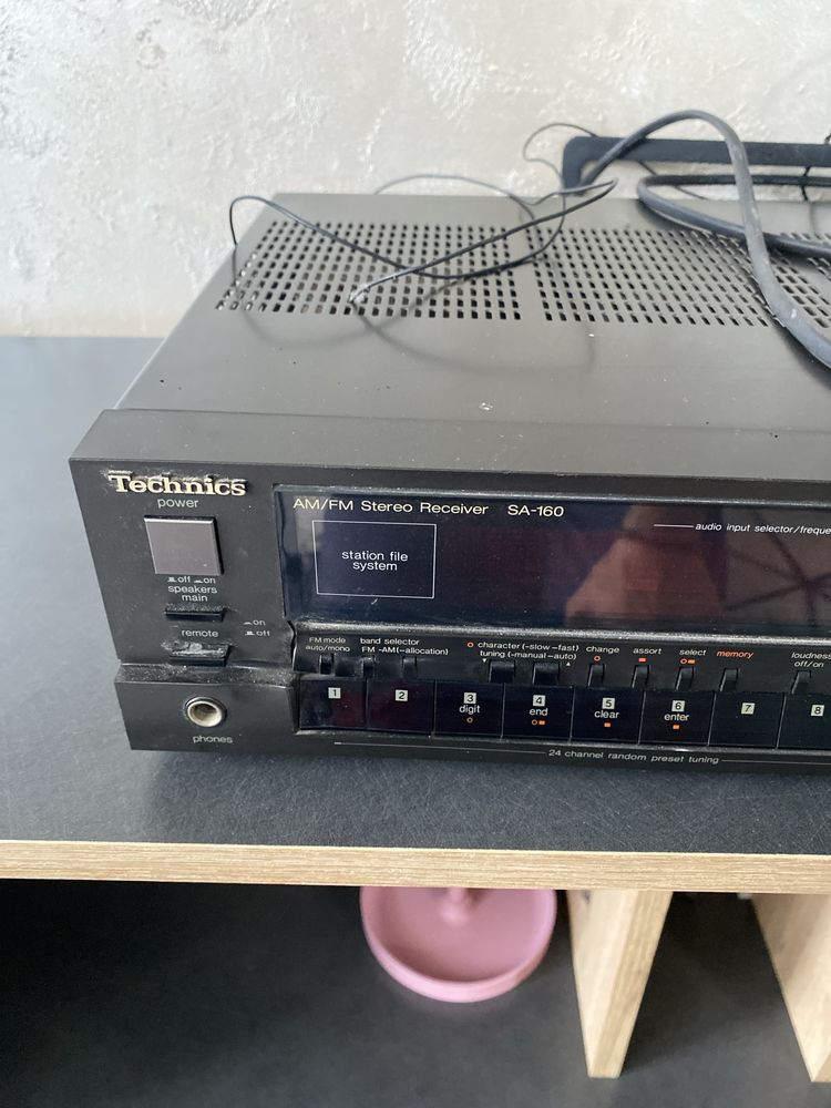 Technics говорители + усилвател