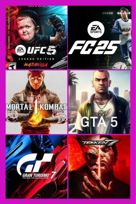 Прокат аренда PS TV пс 4,5 SonyPlayStation 4,5 доставка на дом fifa25