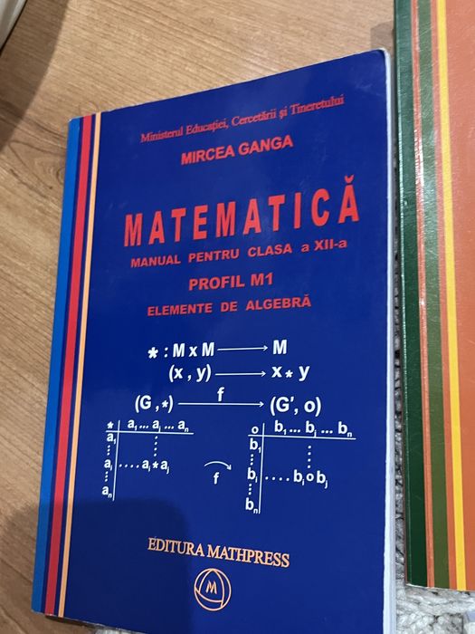 Culegeri matematica m1 mircea ganga, politehnica