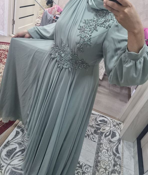 Vecherniy koyne rasa chiroyli 1 marta kiyilgan yana keliwamiz