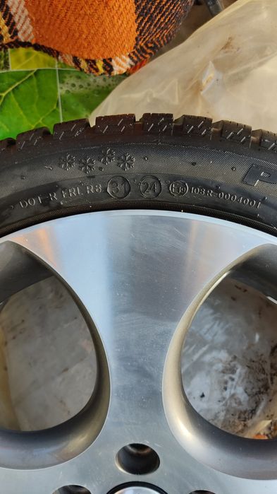 Джанти Ronal Monza/GTI - 5x112 18 с нови зимни гуми 225/40/18