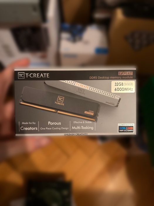 T-Create Expert ddr5 32GB (2x16), 6000mhz, cl30