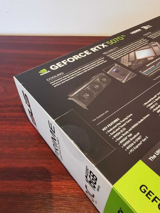 Placa video ASUS Prime RTX 5070 TI + THERMAL GRIZZLY WireView GPU