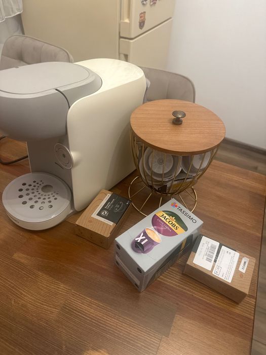 Espresor cafea capsule Tassimo bej