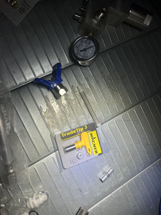 Pistol airless diuza furtun rac prelungitor tija wagner graco titan