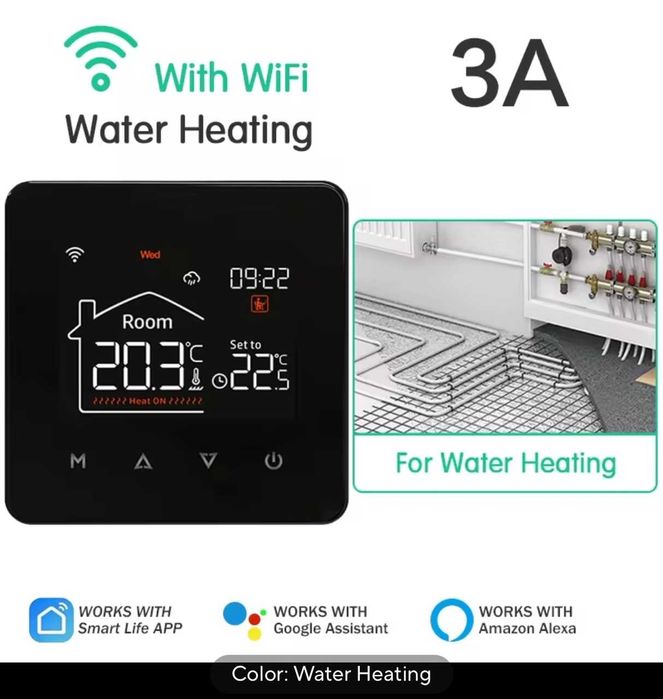 ambient termostat centrala gaz wifi ultra pardoseala senzor