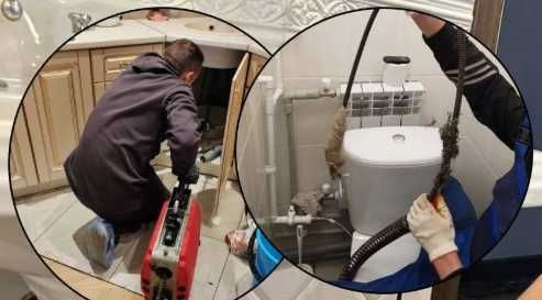 Сантехник Прочистка канализация труб гидрооборудованием чисто