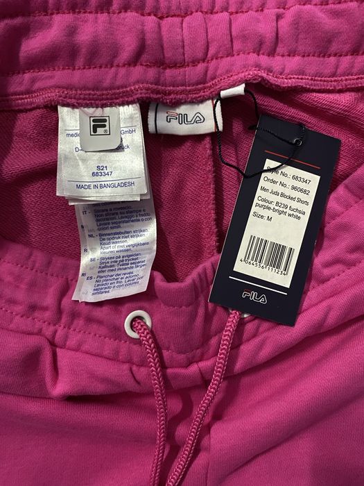 Розов спортен панталон Fila