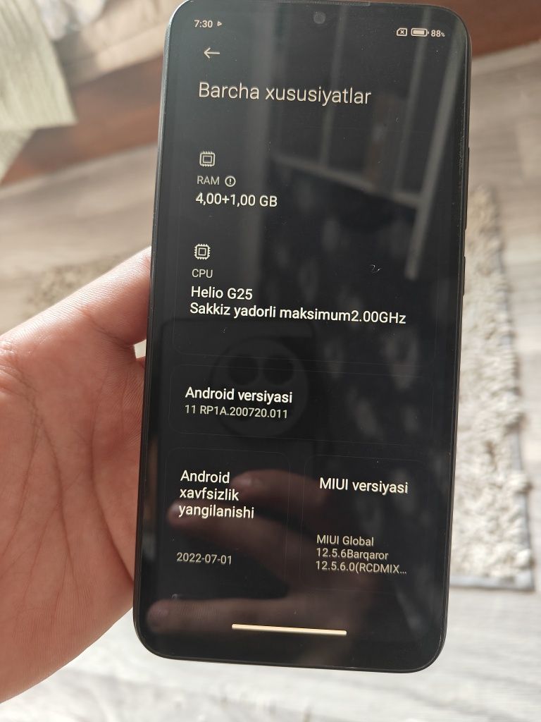 Redmi 9a 4+1/64 sotiladi