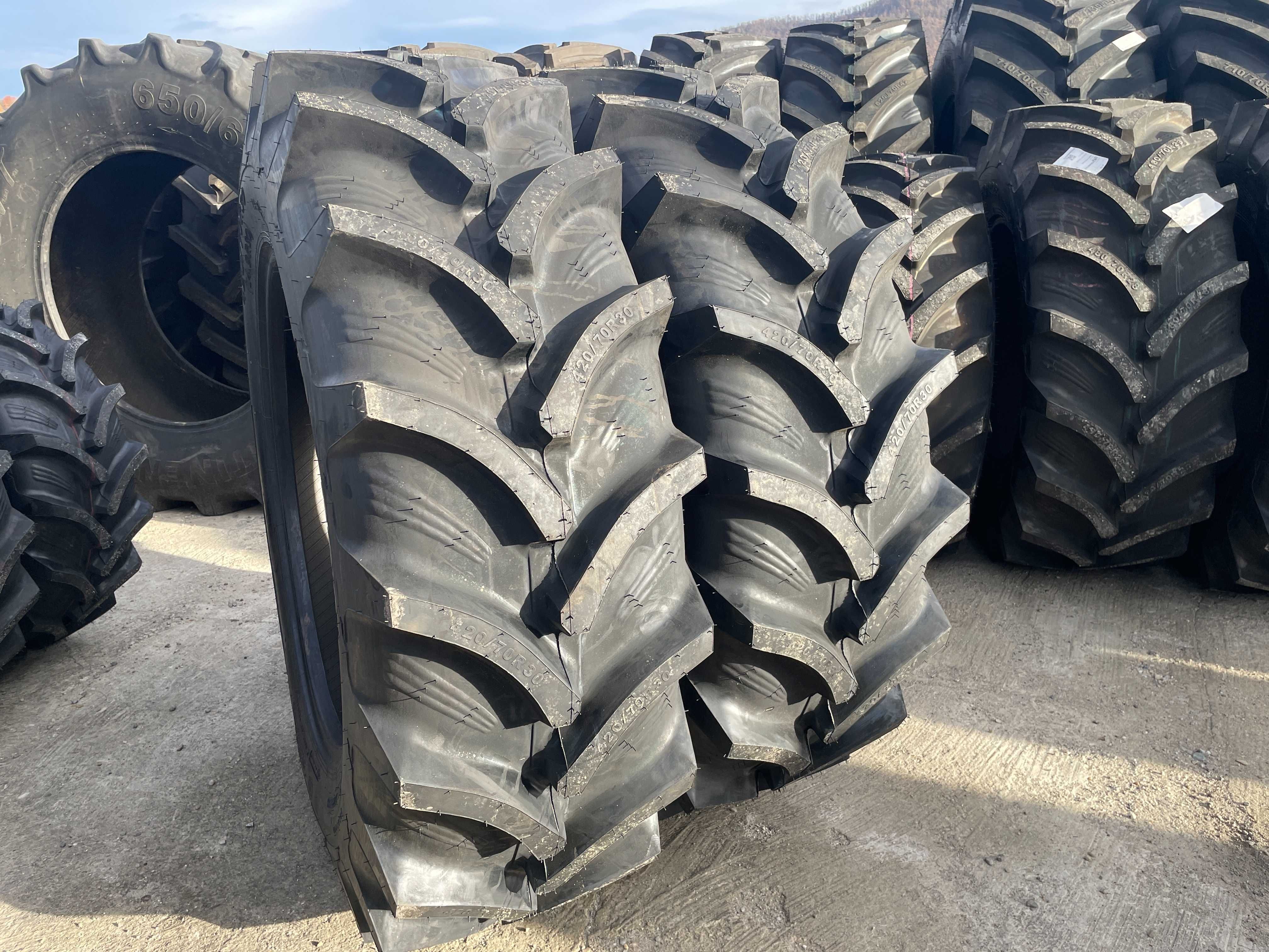 Anvelope noi 420/70R30 Cauciucuri agricole Radiale GTK livrare