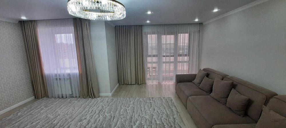 3комн Жас Оркен 86кв.м. Ремонт,мебель