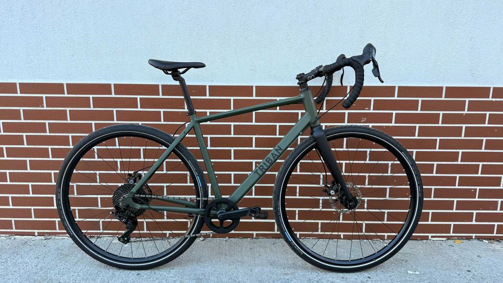 Triban GRVL Gravel DISC 120 bicicleta trekking bikepacking 1x10 pin 42