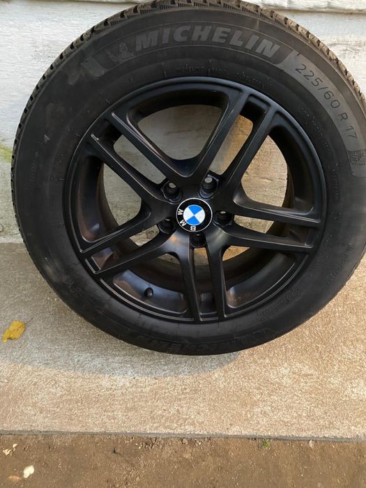 Jante + anvelope iarna Michelin BMW X3