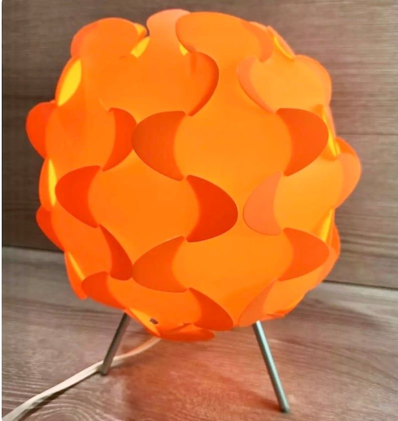Лампа Ikea fillsta orange