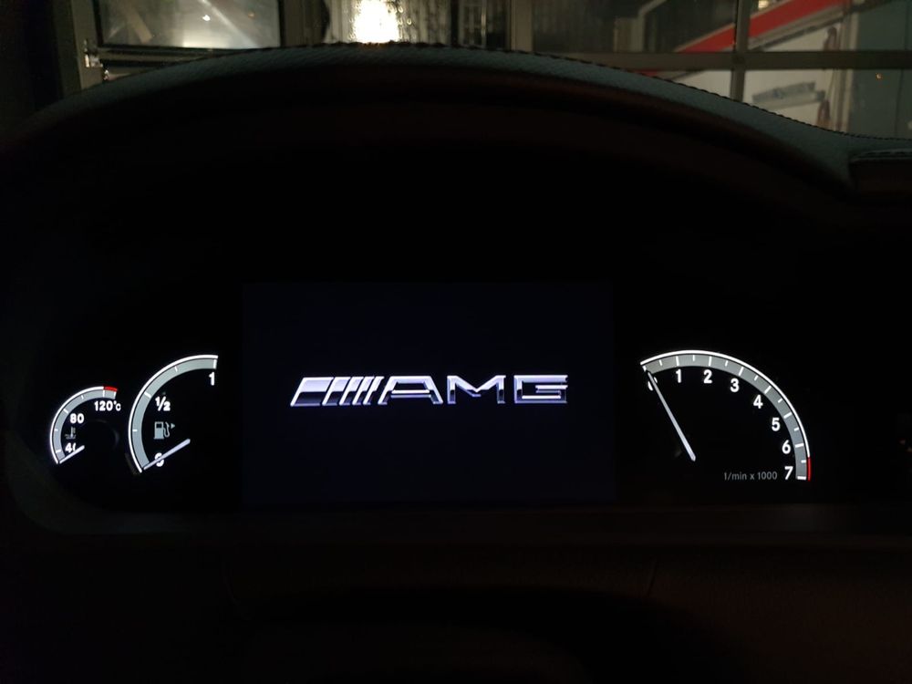 AMG меню мерцедес video in motion carplay