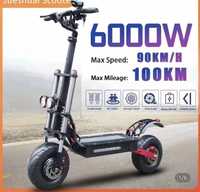 Electric Scooter Скутер 6000W 60V 30А Електрическа Тротинетка