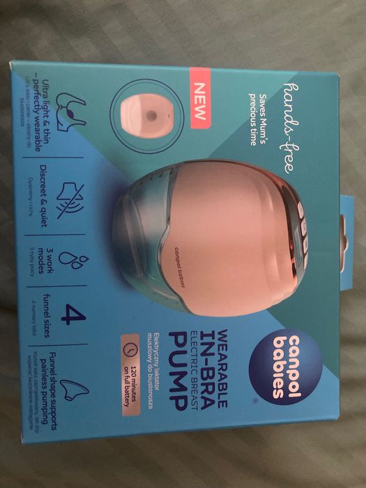 Електрическа помпа за кърма Canpol - Hands-Free-