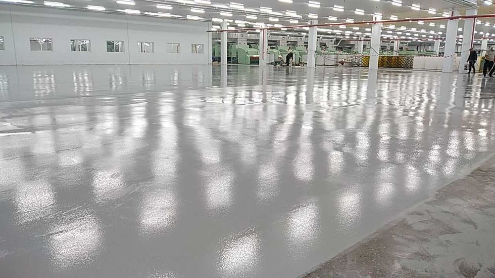 Промышленные полиуретановые полы быстрый расчет до 5 лет сервиса