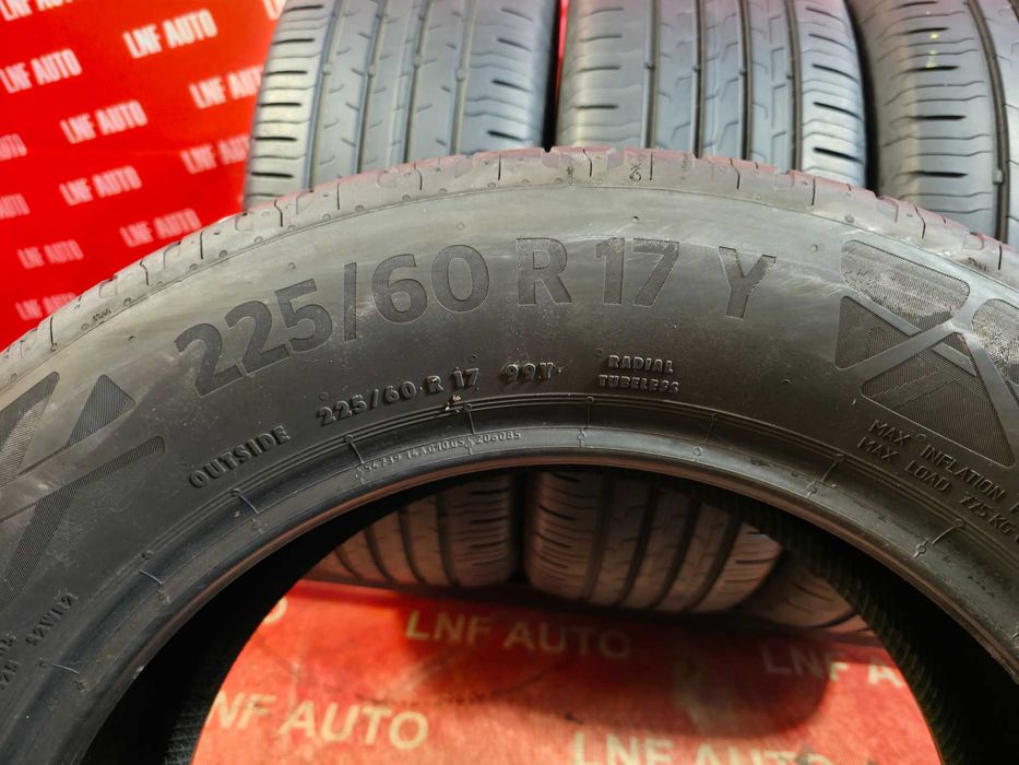 Anvelope de VARA - 225/60/17 - Continental 6 - 5.5 / 6.6 MM - DOT 2023