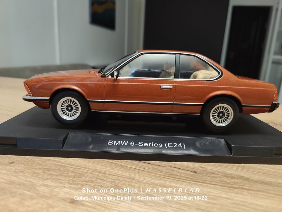 Machetă Bmw seria 6 E24 1:18 MCG