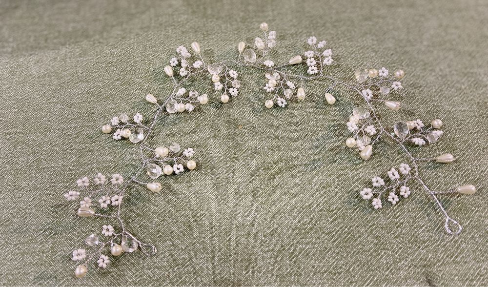 Accesoriu par mireasa, 40 cm