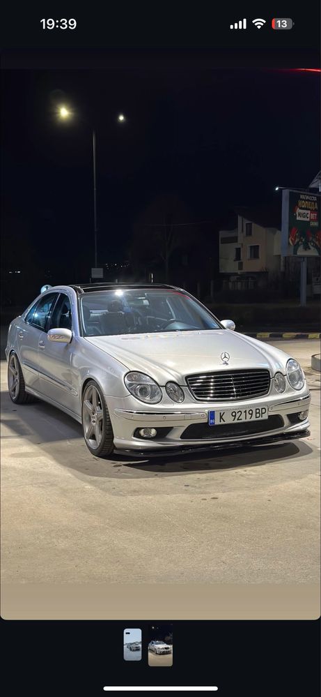 W211 E55 Лип за броня