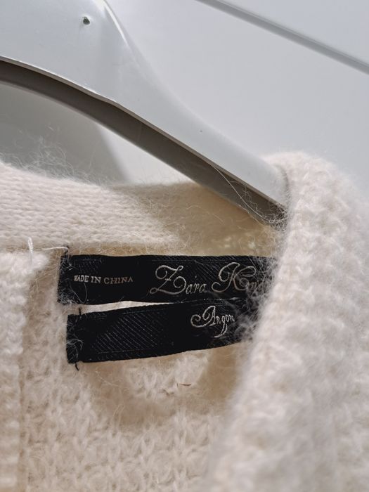 ZARA пуловер с ангора р-р ХС