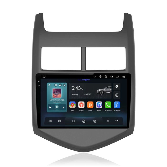 Navigatie Dedicata Chevrolet Aveo (2012-2014), 9Inch, WiFi, Carplay