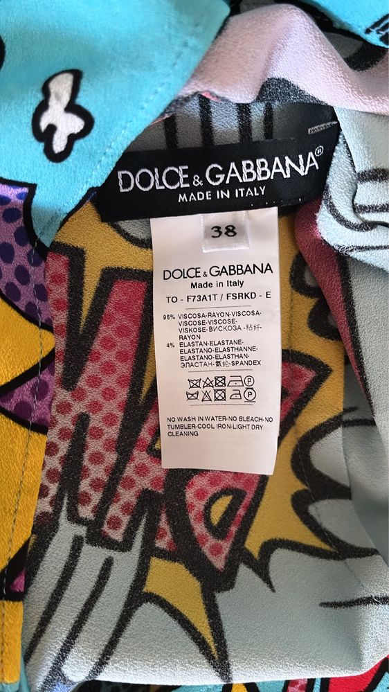 Bluza Dolce Gabbana, 100% originala, marimea 38