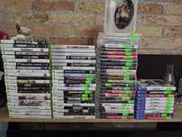 Lot gaming complet – Xbox 360 + PS3 + accesorii + 81 jocuri originale