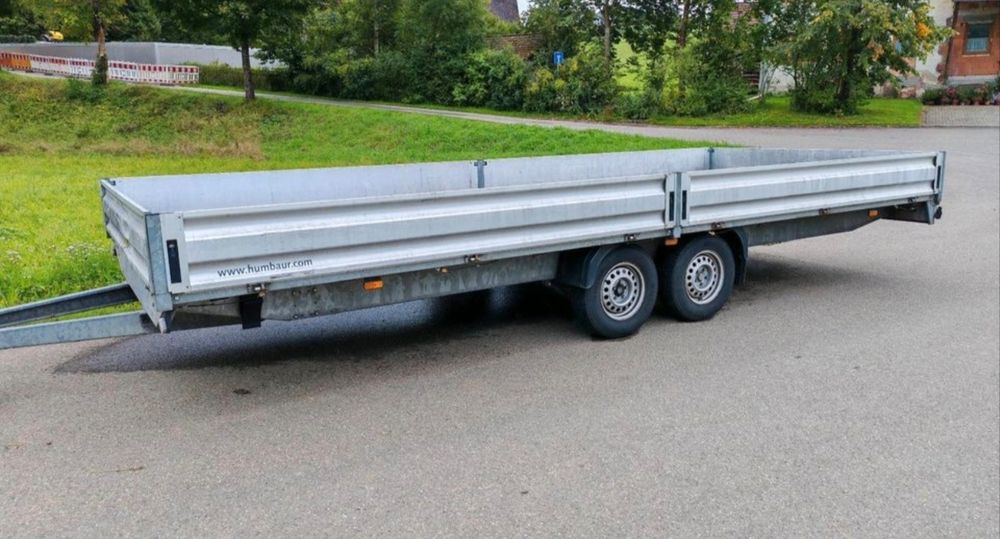 4 x Remorcă / Remorci cu Prelată 2500 kg, 750 kg Germnaia