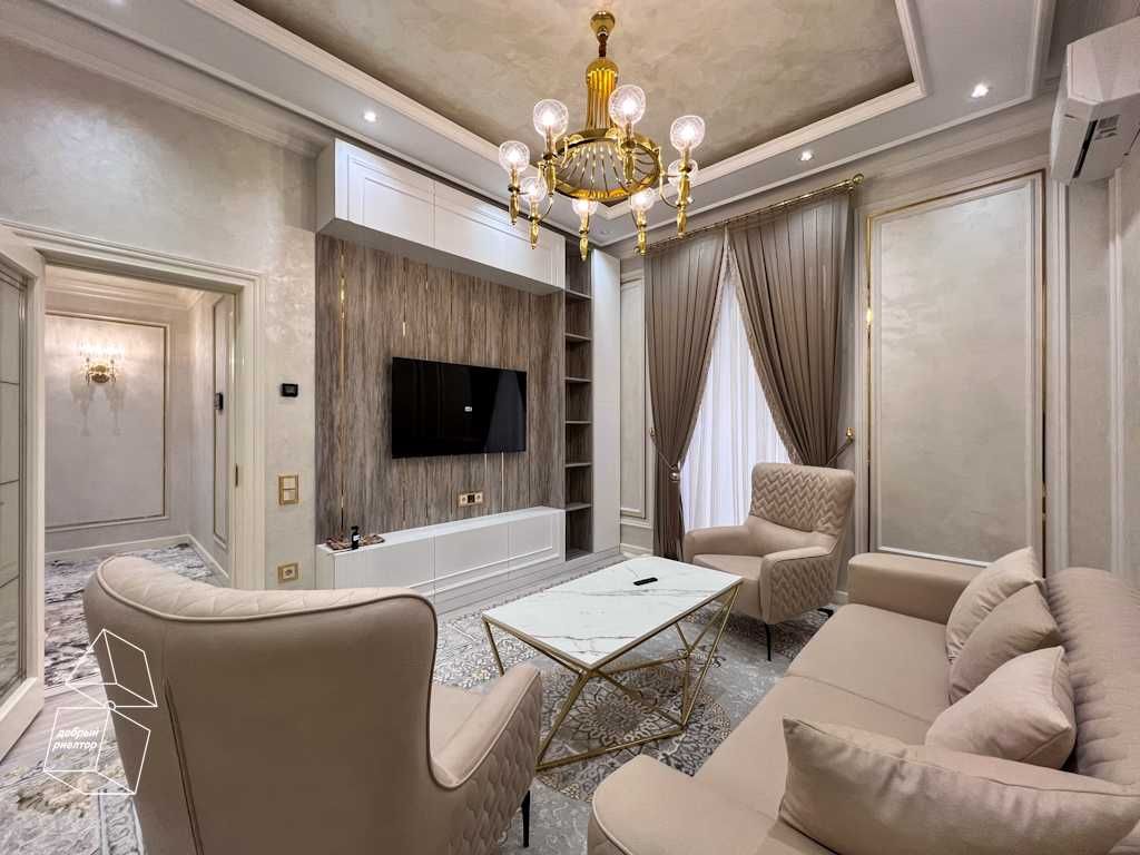 (Добрый) Fazo Residence, Карасу 2, 50 м², 2/7/7,  Богатый интерьер