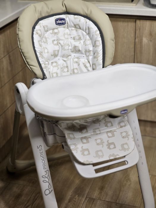 Столче за хранене 5 в 1 Chicco - Polly Progress