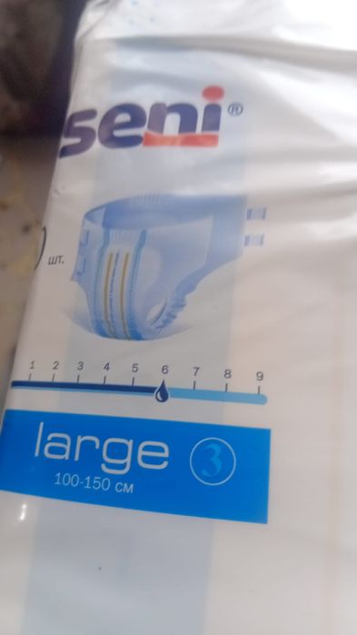 Памперсы seni 3 ( L)