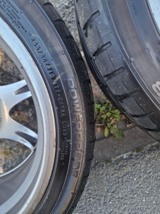 Jante BBS 18” cu anvelope NOKIAN 245/40/18 – Set complet