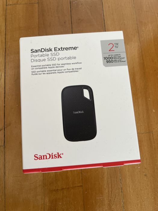 San Disk Extreme Portable SSD 2TB
