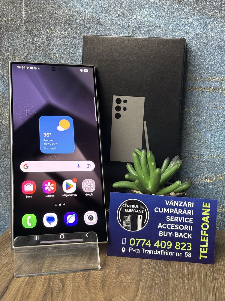 Samsung Galaxy S24 Ultra/256Gb/Garantie 2Ani Centrul de Telefoane/Rate