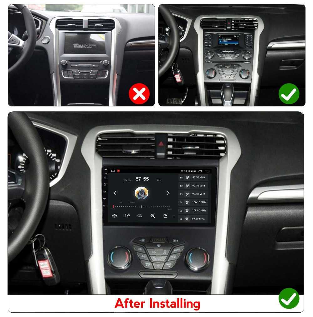 Navigatie Ford Mondeo 2014-2019 ,9 INCH 2GB RAM, Android 13