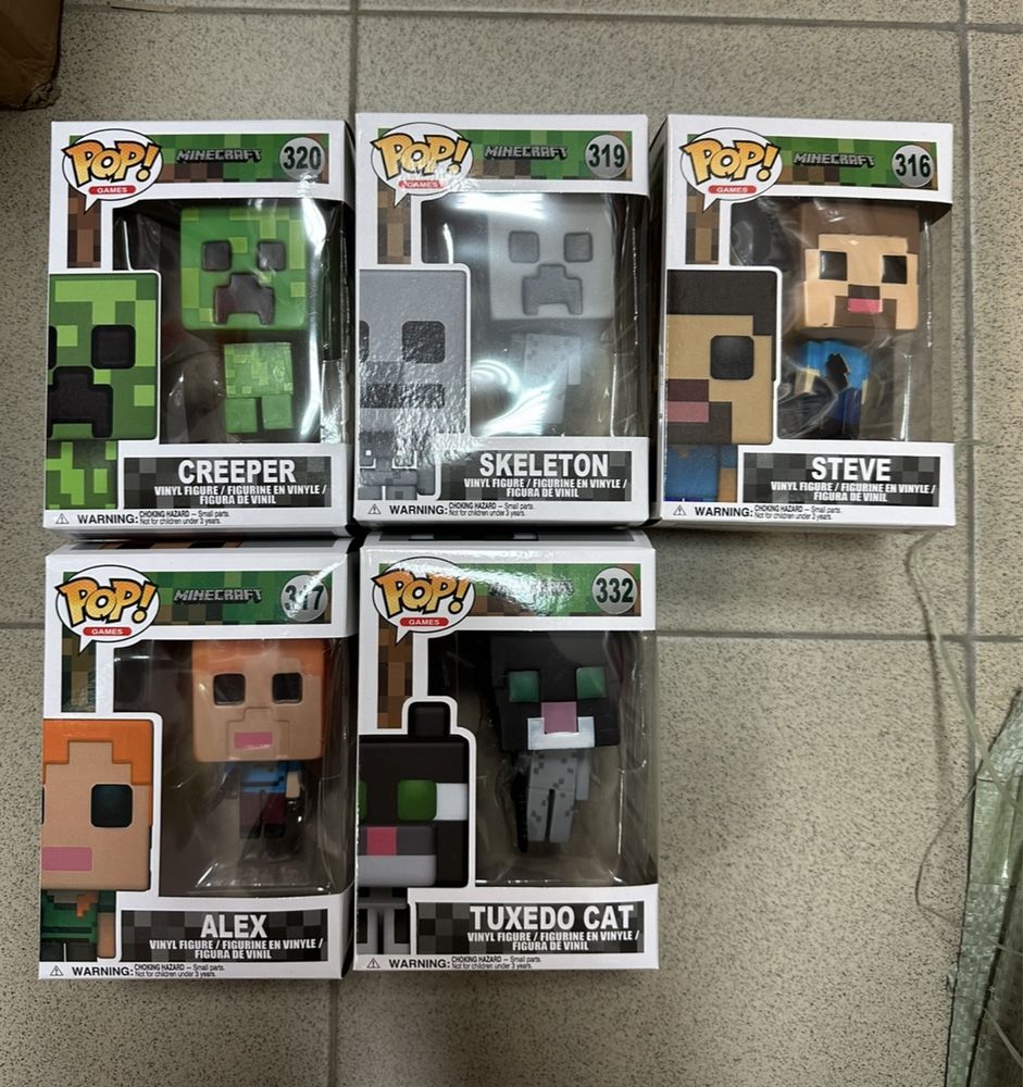 Фигурки Майнкрафт/Minecraft Pop
